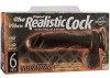 Vibro Realistic Cock Black 6 inch