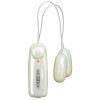 Vibrating Dual Dancing Bullets - Ivory