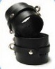 Ankle Cuffs Leather Black