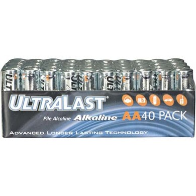 AA Batteries - 40  Box