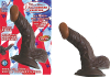 Afro American Whopper 5in W/Balls Brown