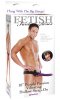Fetish Fantasy 10 inch Vibrating Hollow Strap On Purple