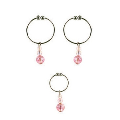  Non-piercing nipple and navel rings
