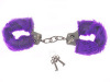 Black Handcuffs WPurple Fuzzies