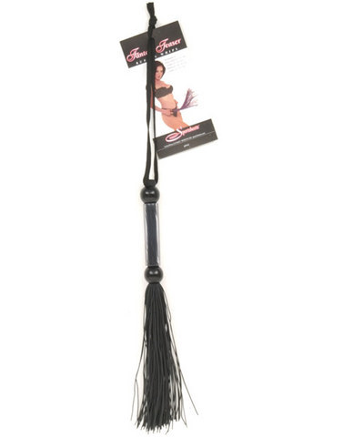Rubber Whip 10 inch - Black