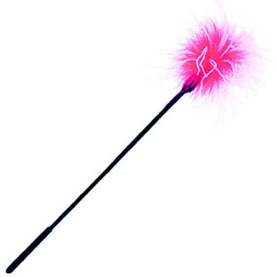 Fluffer Tickler Pink and White