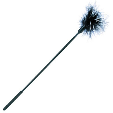 Fluffer Tickler Black and White
