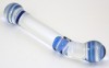 Blue Pleasure Wand Duce Glass Dildo by RubyGlass21