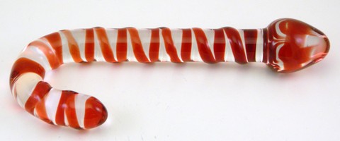  Red Tasty Treat Glass Dildo