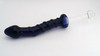 Blue North Star Love Baton Glass Dildo by RubyGlass21