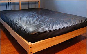 Fitted Leather Sheets, Queen