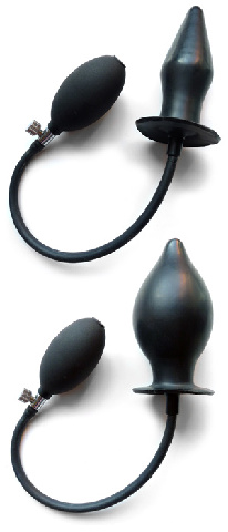 Inflatable Anal Plug Harness