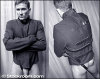 Black Canvas Straitjacket W Leather Straps Small