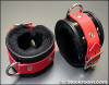 Firecracker Patent Leather Ankle Restraints