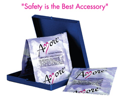 Amore Condoms Compact with 6 condoms