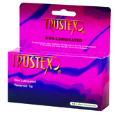 12-Packs NON-Lube Condoms Case of dozen Packs