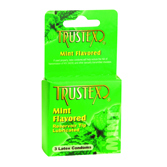 3-Packs Mint Flavored Condoms case of dozen packs