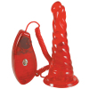 Vibrating Jelly Corkscrew w/ Suction Case of 12