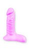 Ballsy cock 7 inch hot pink