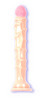 Raging Hard On Slim Line Dildo 8 inch