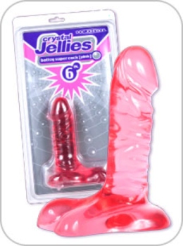 6 inch pink Jelly with balls