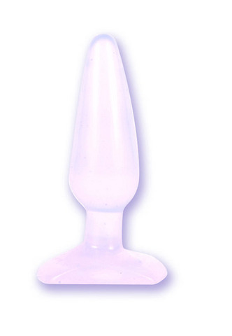 DJ0289-04 Medium clear Jelly butt plug