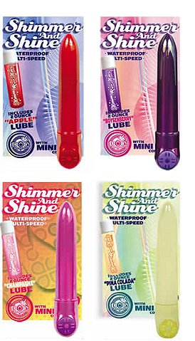 DJ0342-10 Shimmer & Shine Red Vibe w/ Apple Lube