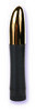 Ultimate Pleaser Gold-7inch: MS: 7 inch gold blunt tipped multi-speed vibrator with a black handle. - $10.10