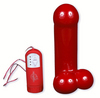 Red Boy Large Vibrating Ballsy Dildo
