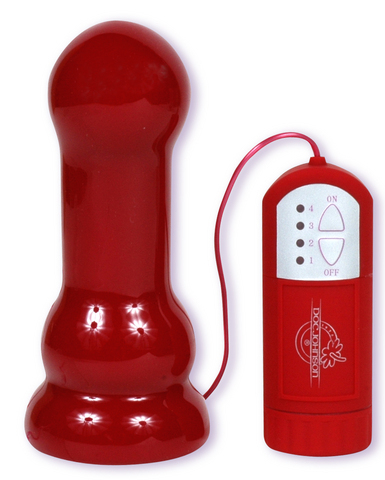 DJ0901-14 Red Boy Vibrating Butt Plug