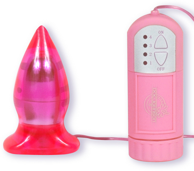 Lucid Dream 72 Vibrating Butt Plug – Coral