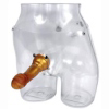 Gold Curved Cock Vac-u-lock Harness