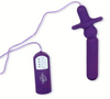 Velvet Touch Contour Vibrating Anal T -Purple