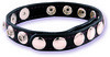 10 Speed Black Leather Cock Strap