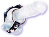 Black Leather English Cock and Ball Cage