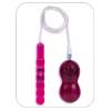 Long Slim Beehive Vibrating Mini Bullet: Vibrating ribbed bullet with comfortable multi-speed controller. - $20.01