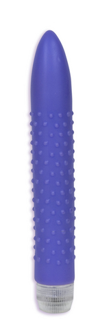 Slim Caress 8 inch Vibrator - Purple