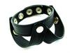 Ball Divider Leather V Style Black