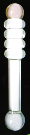 Pink Tip Ringed Pleasure Wand