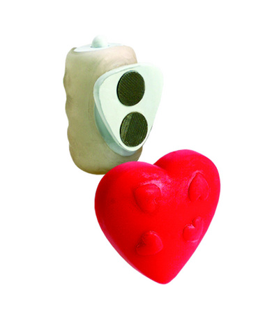 Vibrating panty pal,heart red
