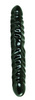 12 Inch Veined Black Double Dildo