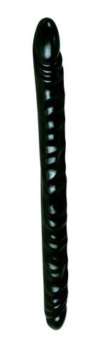 Slim jim duo veined super slim double dong, black 17in