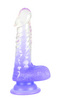 Crystal Cote Dildo - Purple