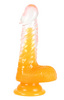 Crystal Cote Dildo - Yellow