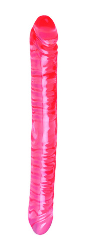 Translucence 18in veined double dong