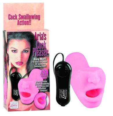 Supersoft mouth with vibrating and rotating tongue.