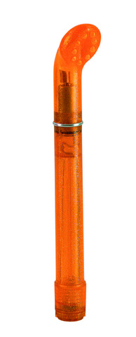 Clit exciter with love dots orange