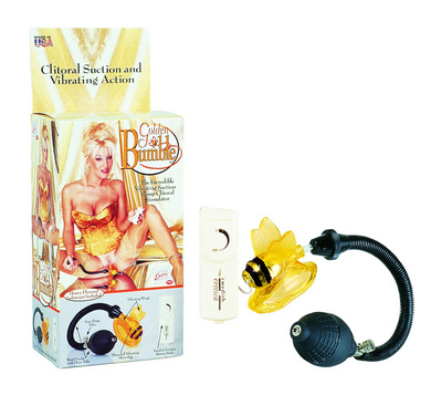 Golden bumble clit stimulator