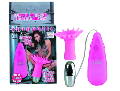 Futurotic clitoral stimulator w/floral prongs