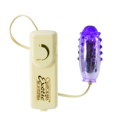Pleasure orb w/removable sleeve - purple